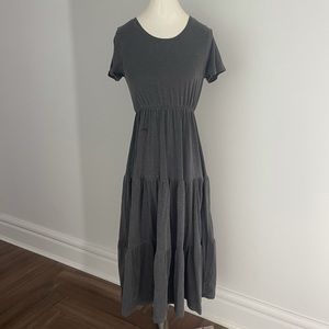 Sundry tiered midi dress